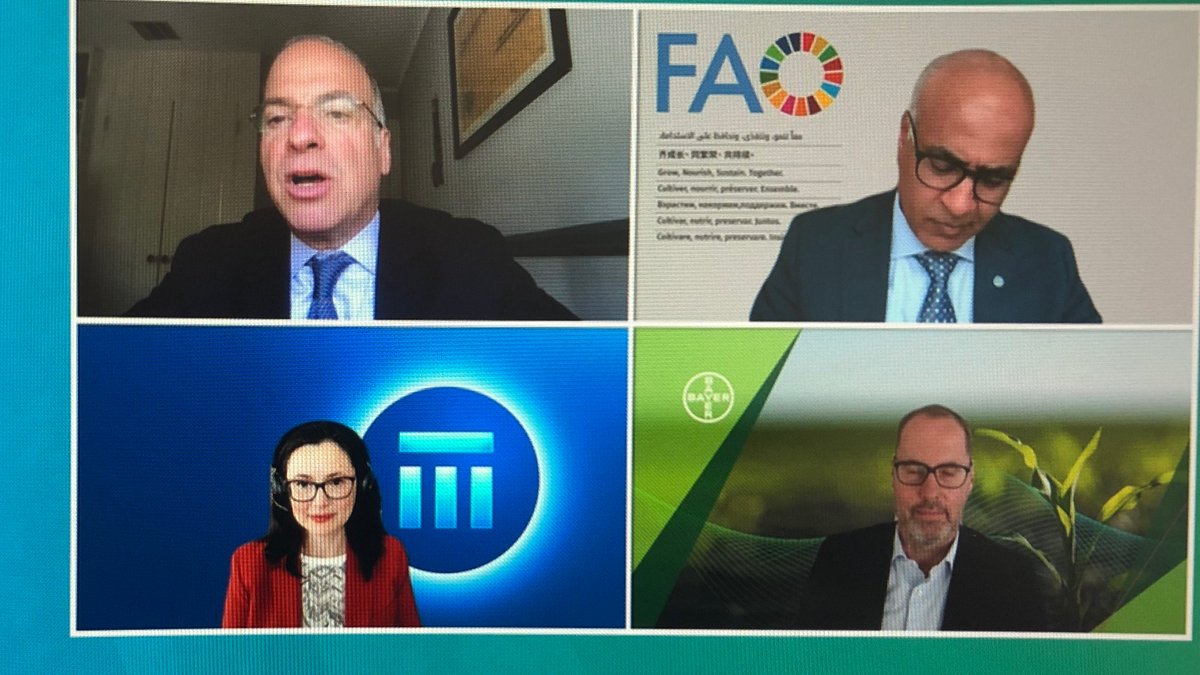 Thank you to <a href="/ForeignPolicy/">Foreign Policy</a> for the chance to speak about how carbon farming can help mitigate the impacts of climate change and #foodsecurity at the #FPClimateSummit2022 <a href="/SwissRe/">Swiss Re</a>