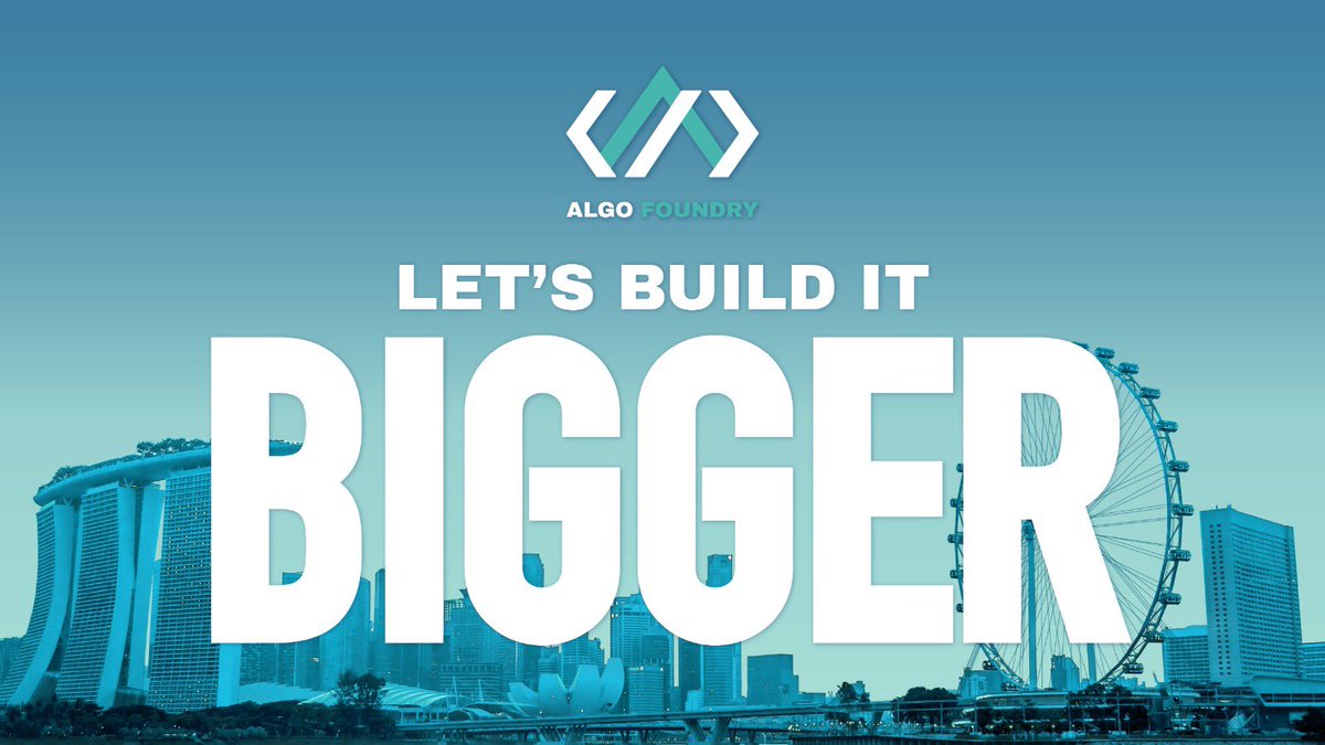 Algo Foundry tweet media