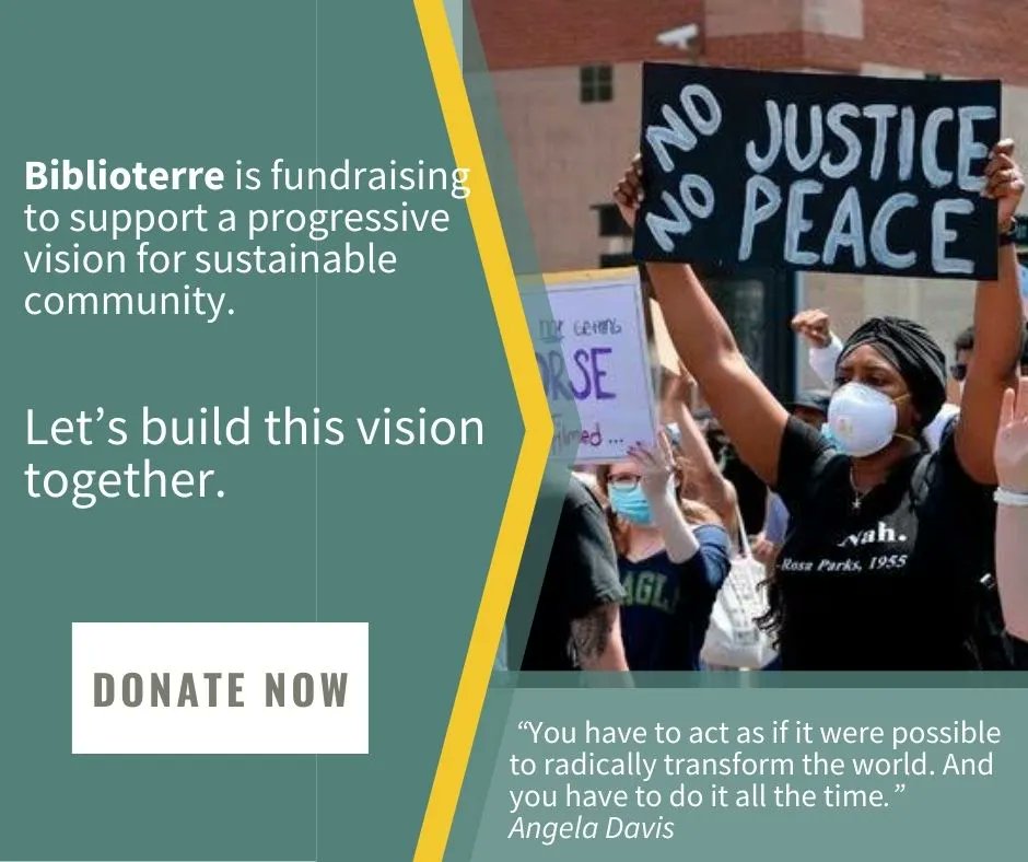 Un autre pilier de Biblioterre est l'anti-racisme et l'anti-oppression. Vos dons soutiendront notre travail de construction d'une communauté fondée sur l'abolition et la libération du racisme, de la discrimination sexuelle et d'autres formes d'oppression systémique.