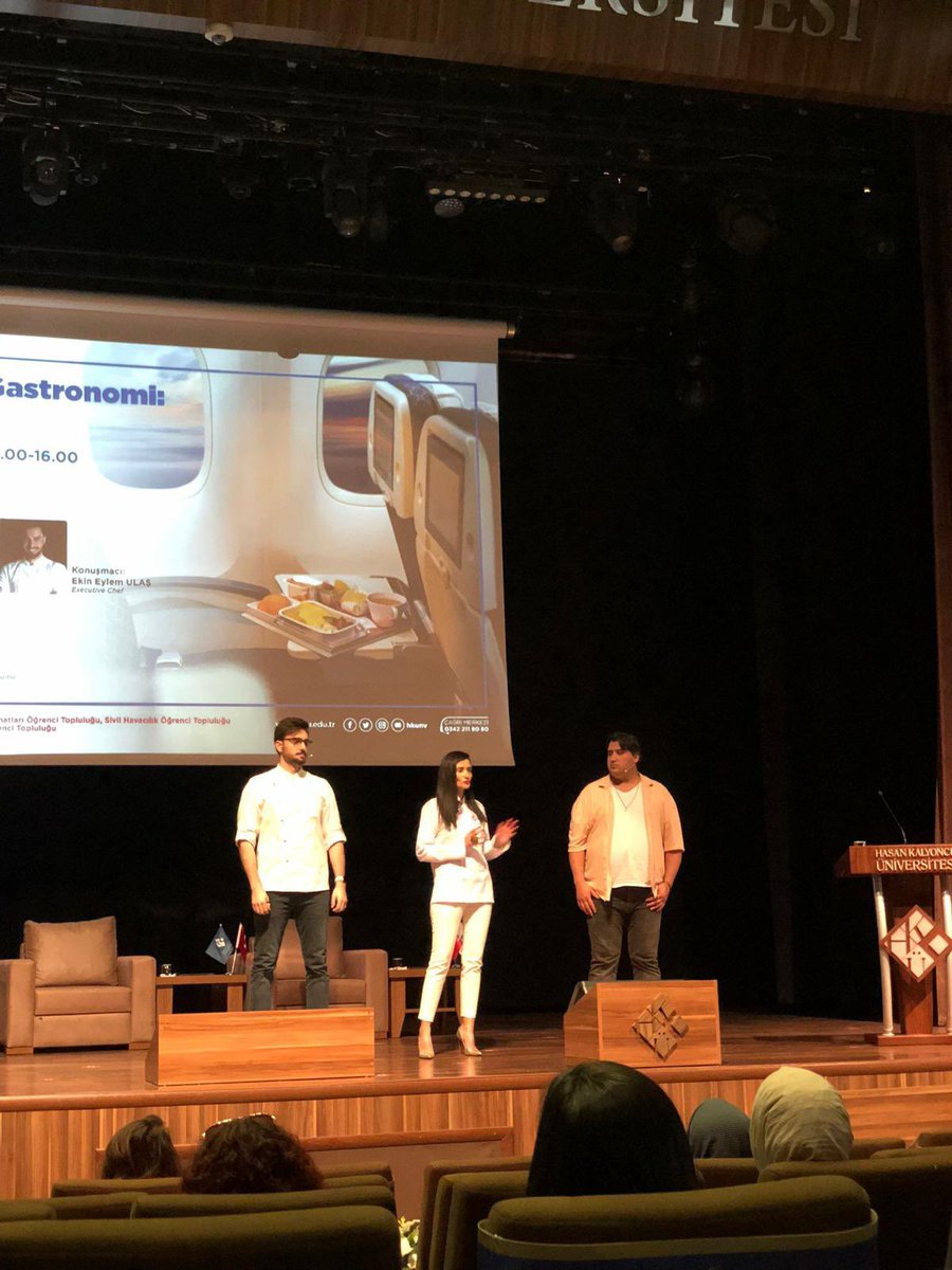 Teoriyi Pratiğe Dökmek: Havacılık ve Gastronomi <a href="/hkunv/">Hasan Kalyoncu Üniv</a> <a href="/TurkayDereli/">Türkay Dereli</a>  <a href="/hkugastronomi/">HKÜ Gastronomi ve Mutfak Sanatları</a> <a href="/hku_myo/">Hasan Kalyoncu Üniversitesi Meslek Yüksekokulu</a>