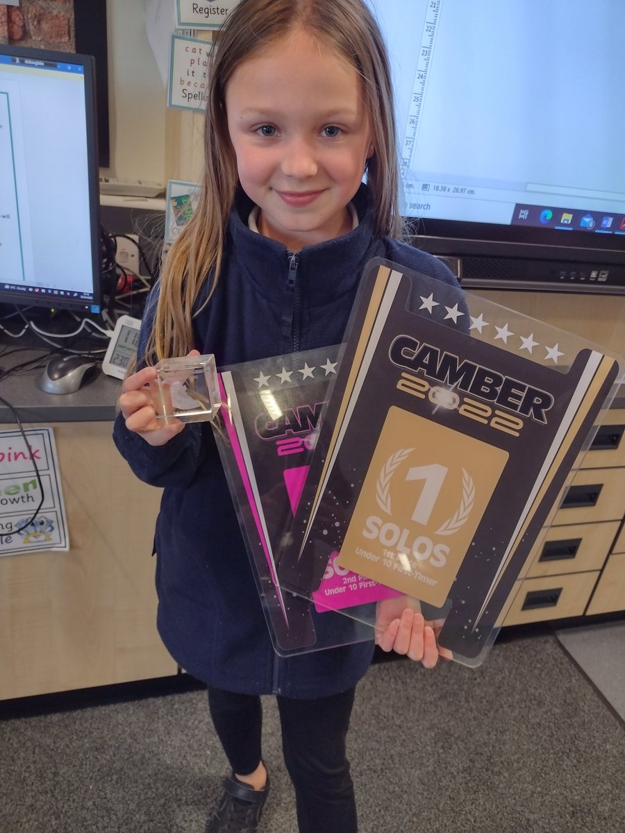 CPickeringPri's tweet photo. We also love to celebrate our children's out of school successes. Amazing work from Phoebe achieving a first and second place in her dance solos! And coming first in her team dance! 🏆👟🎶 https://t.co/lZZQaHfSk3