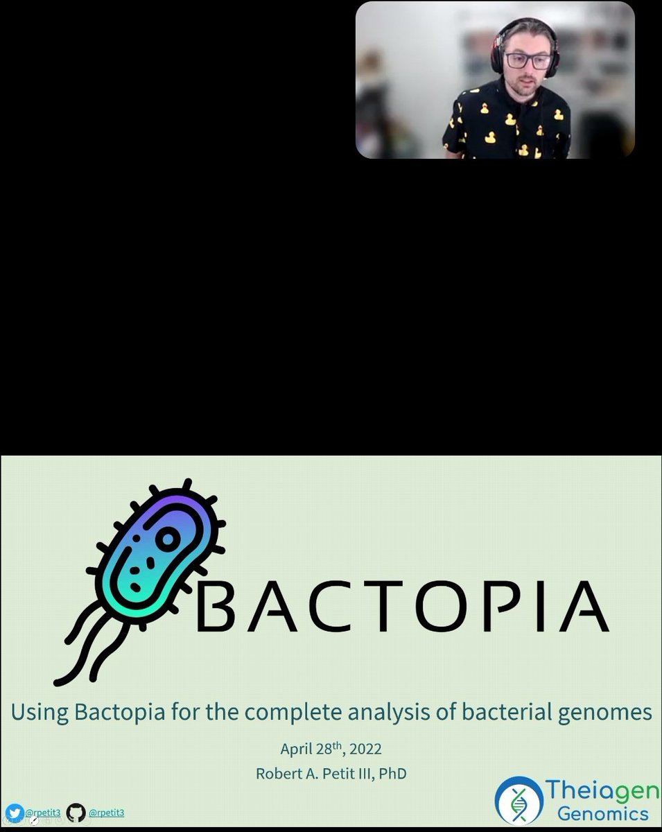 AfriBioinfoNet's tweet photo. It has been a great session with @rpetit3 as he shared with us on how to use bactopia for bacterial genome analysis. Stay alert for our next webinar https://t.co/7fcvjCdsng