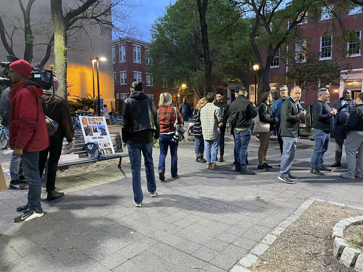 amydipa's tweet photo. Went to the vigil last night for #ericpope what an awful tragedy and I consider it a hate crime. https://t.co/CGOoe4vyJu