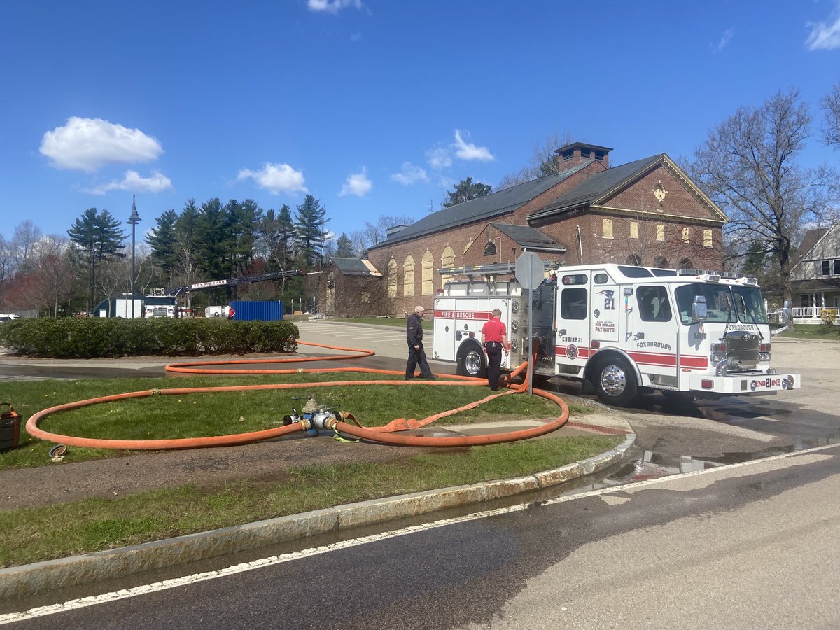 During annual hose testing FFs trained on the Hydrant Assist Valve. The HAV allows us to increase pressure in long lengths of supply hose during a fire w/out shutting down the hydrant and interrupting water flow  Hose testing is every yr to assure its readiness and reliability.