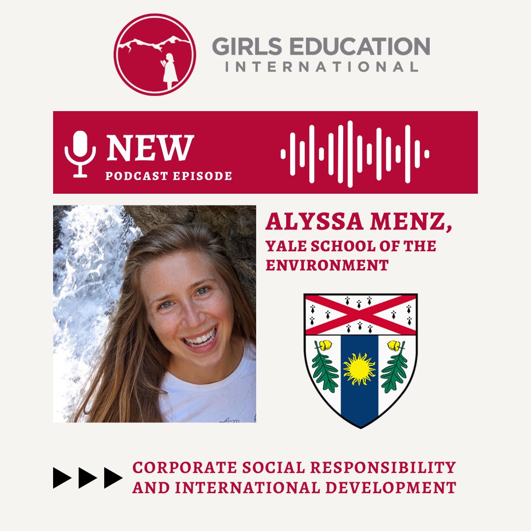 In this episode, Anna talks with Alyssa Menz, an international development professional and doctoral student at Yale University about the connection between corporate social responsibility and women’s empowerment in developing countries. Tune in wherever you enjoy your #podcasts!