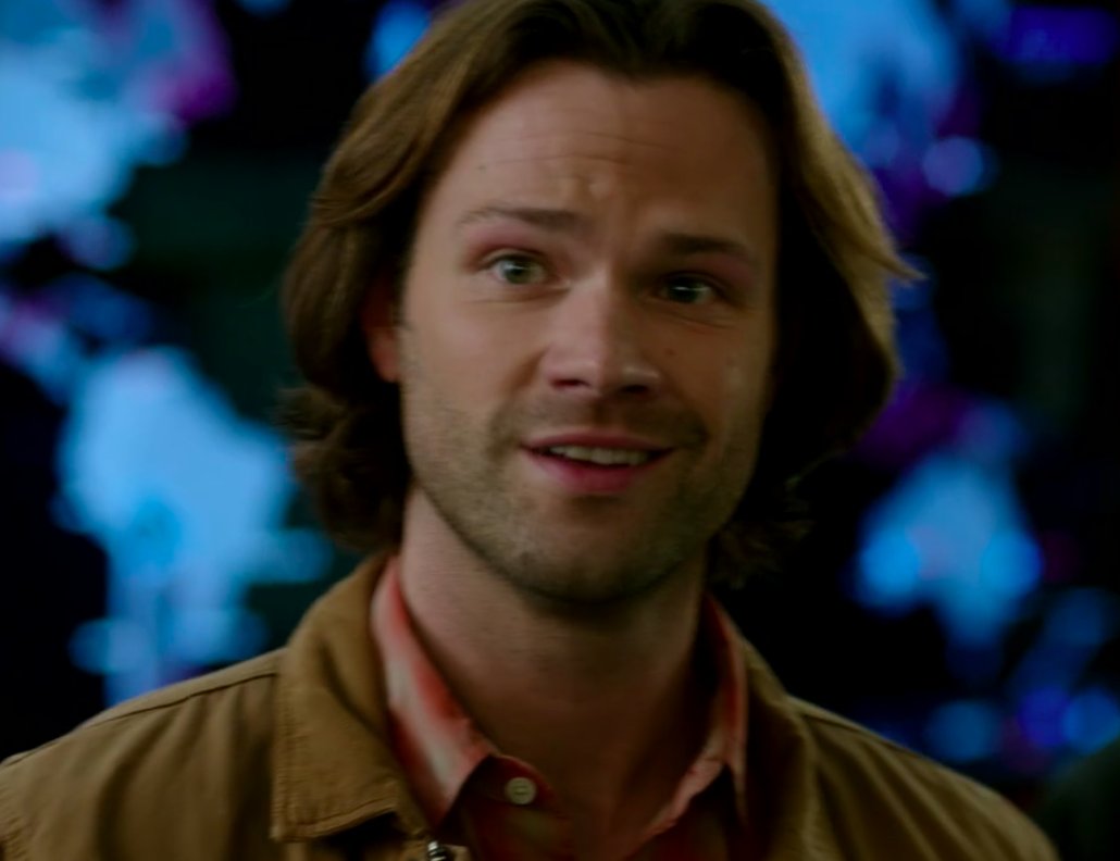 samwdaily's tweet photo. "...the largest collection of occult lore in the world."
"cool!" 
—12.16, ladies drink free #samwinchesterweek https://t.co/okBpo3hG2U