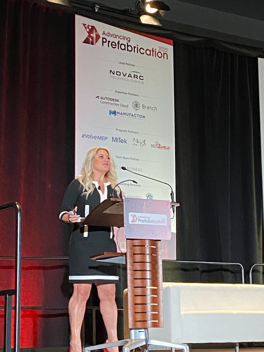 ADSK_Construct's tweet photo. #AdvancingPrefab2022 day three is here! Catch our executive Q&A session with Amy Marks @QueenofPrefab, VP of Industrialized Construction, today at 11 AM MST/2 PM EST.
#AdvancingPrefab #queenofprefab #industrializedconstruction #IC #DfMA https://t.co/0TeGvnxy8G