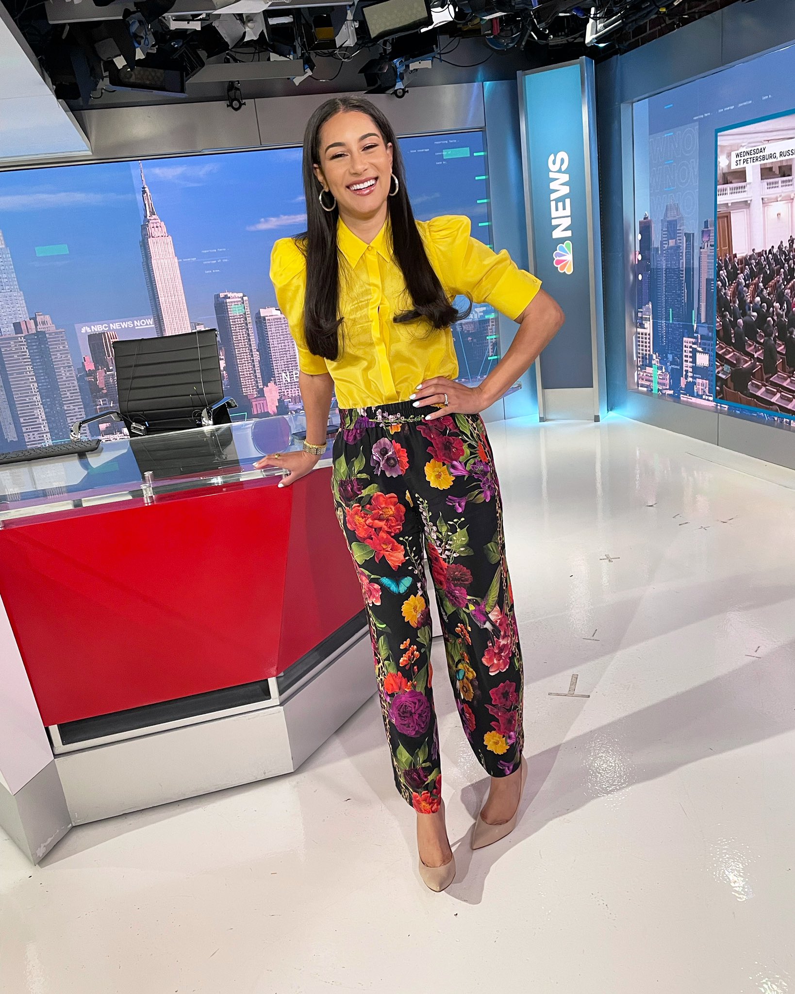 Morgan Radford on Twitter: "Springtime is hereeeee! 🦋 See you on