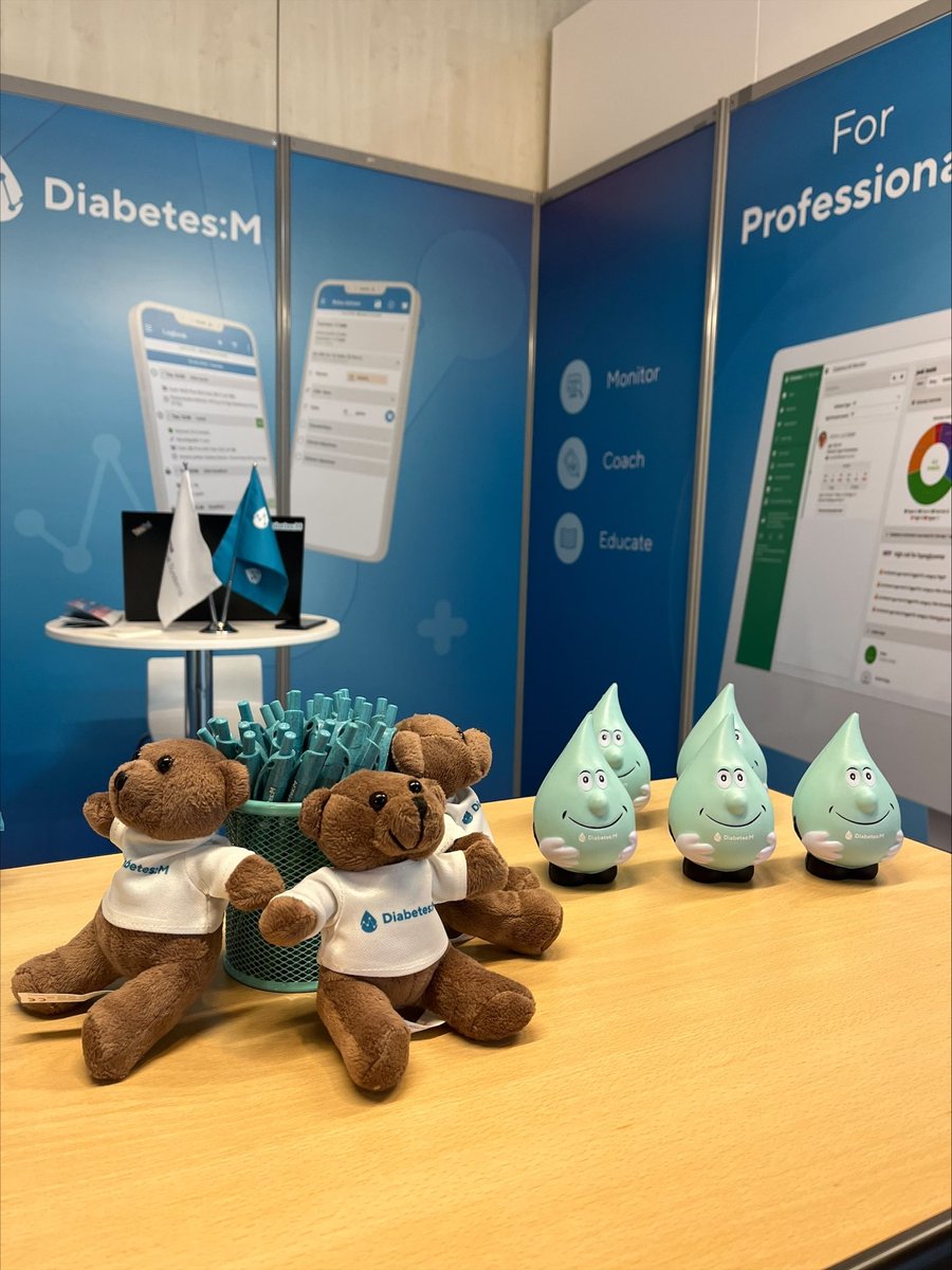 DiabetesM_App's tweet image. Our team at the 15th International Conference on Advanced Technologies &amp;amp; Treatments for Diabetes 😍 Meet them at booth 23A!

#ATTD2022 #MyATTD