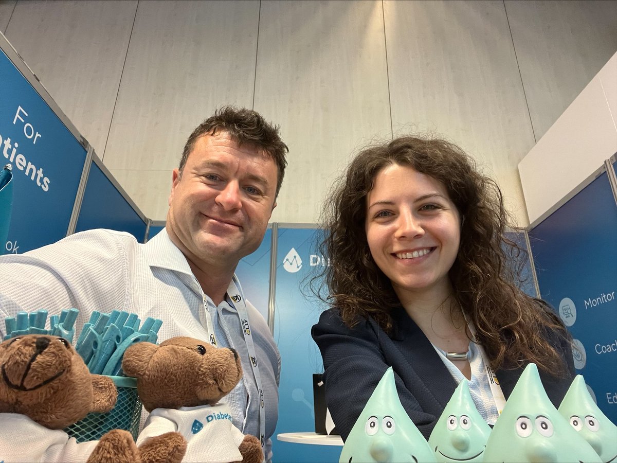 DiabetesM_App's tweet image. Our team at the 15th International Conference on Advanced Technologies &amp;amp; Treatments for Diabetes 😍 Meet them at booth 23A!

#ATTD2022 #MyATTD