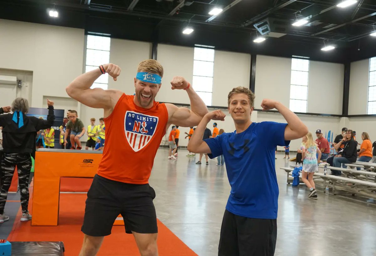 The No Limitations Special Needs Charity Event was a big hit! These kids were inspiring! #NoLimits #SpecialNeeds #NinjaWarrior