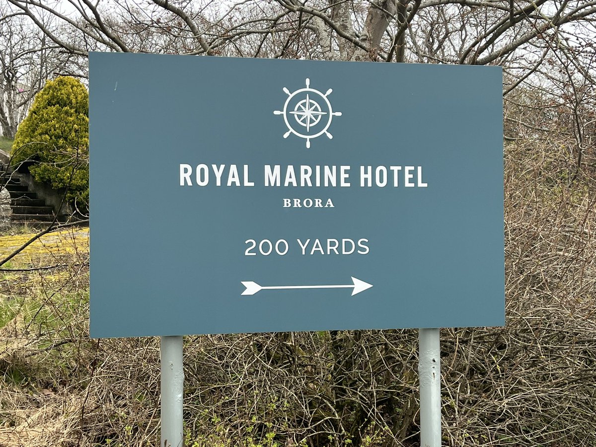 highland_coast's tweet photo. It was a delight to host such an upbeat @highland_coast @RoyalMarine #CommunityLiaisonGroup meeting yesterday. #collaboration #VisionForBrora #Preview Our #RobertLorimer designed hotel looking splendid in the Spring sunshine #OpeningSoon https://t.co/WN18odP1dI