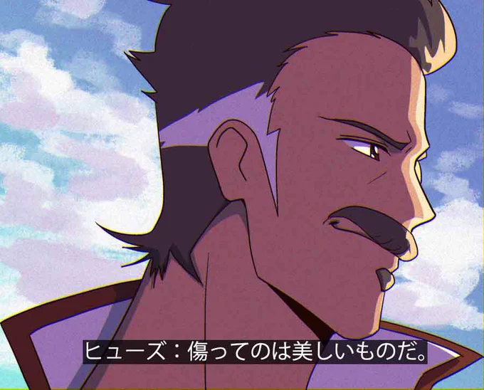 90年代アニメっぽいラクガキ 