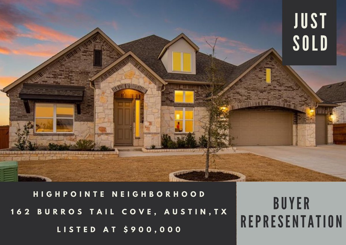 DyessProperties's tweet photo. #MultipleOfferWinner #SOLD in #Highpointe #GatedCommunity in #Southwest #Austin #TX #OmarDyess #RealEstate #DyessResidential #PureRealty #BuyerRepresentation #HighpointeRealtor #AustinRealtor π https://t.co/qyzOILXNEf