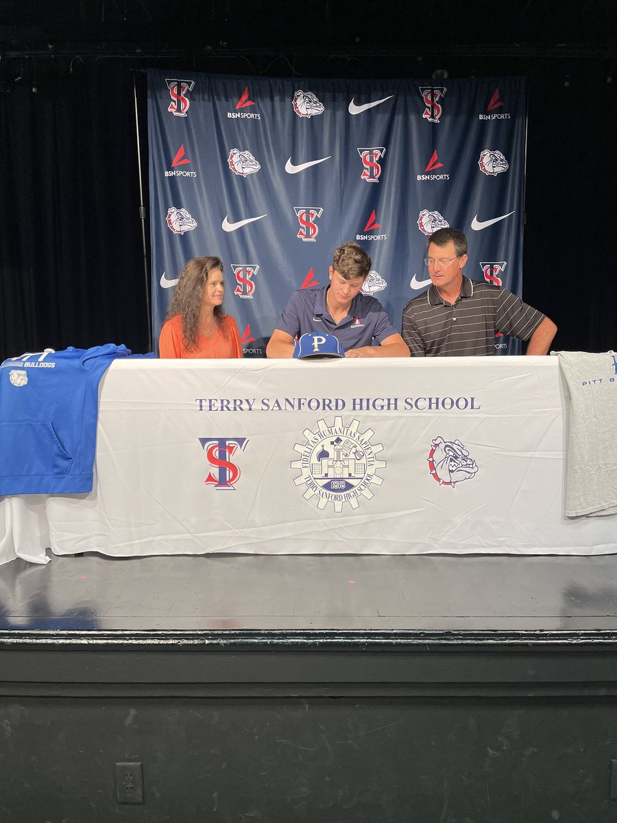 RoddBaxley's tweet photo. Terry Sanford’s (@FTSATHLETICS) Nathan Brown will continue his college baseball career at Pitt Community #run910 https://t.co/7CkL6GVzE7