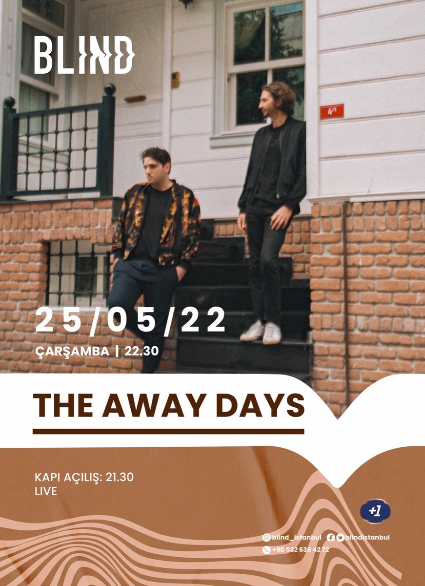 Mayısın 2. İstanbul konseri: 25 Mayıs Blind İstanbul Beyoğlu ☘️
biletix.com/etkinlik/10W56…