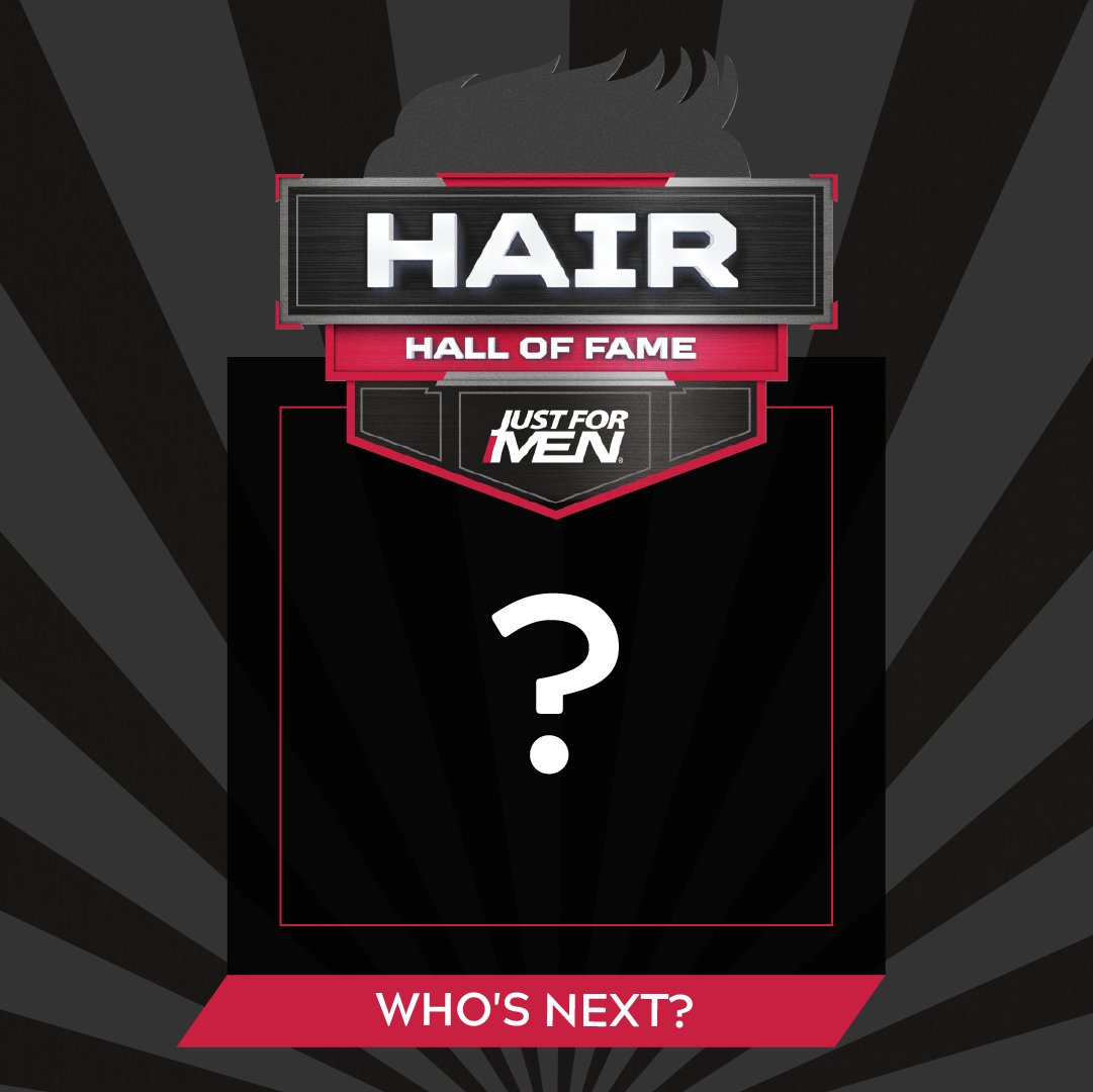 We told you we weren’t done! If you’re excited for the draft today, you’ll be even more excited by the Just For Men Hair Hall of Fame Contest! Follow us on Twitter or Instagram to learn how you can enter. #HairHallOfFame #Contest Official rules: bit.ly/3rY7BmE