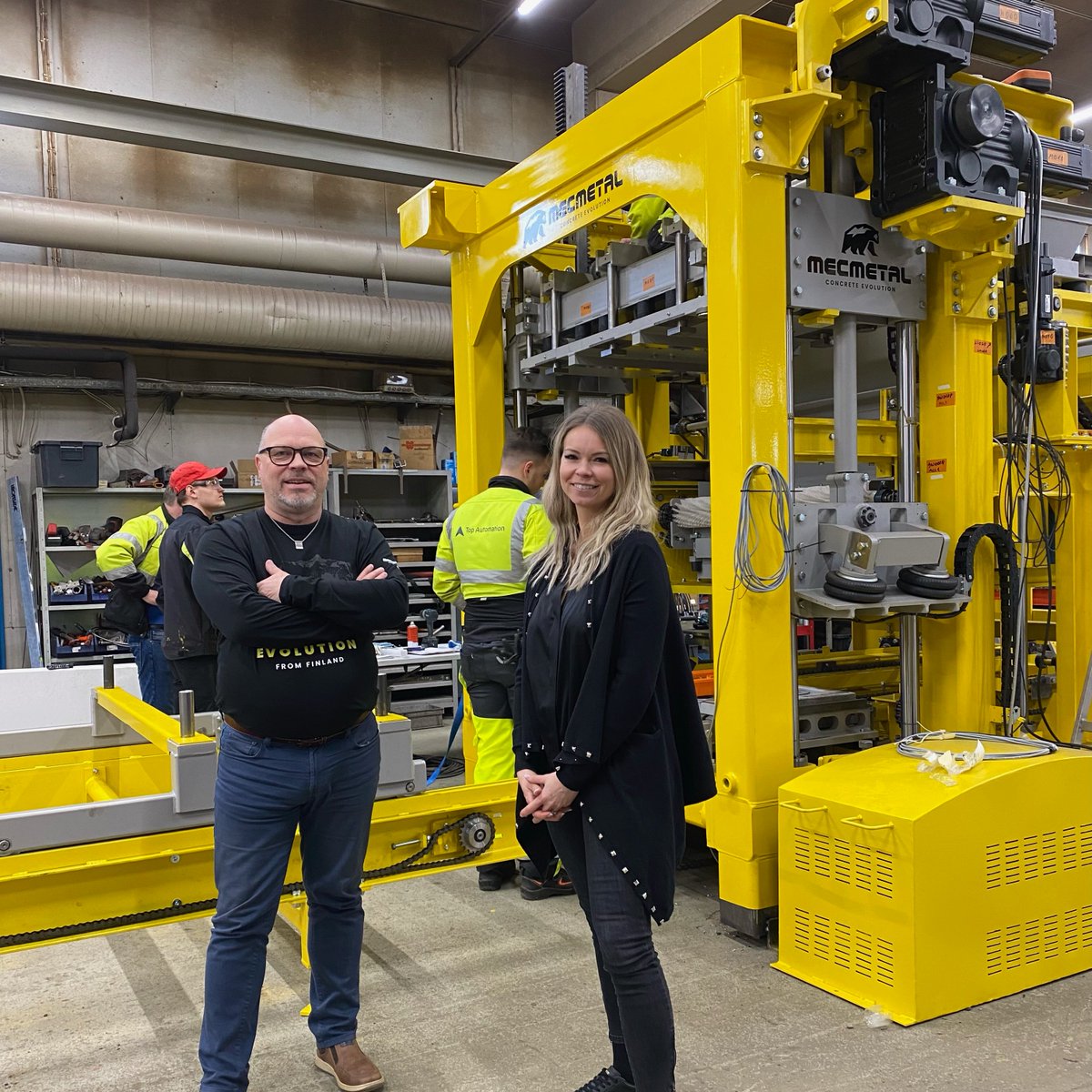 dynamik_ai's tweet image. Visiting MecMetal in Joensuu! #Dynamik #AISolutions #NorthKarelia