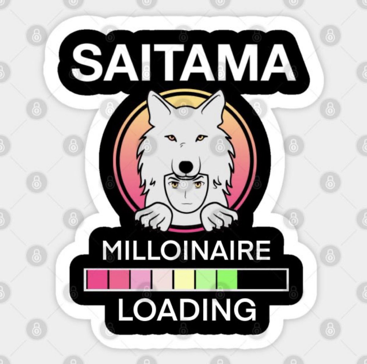 Sketchifynft's tweet image. You may only need one shot to be financially free #Saitama