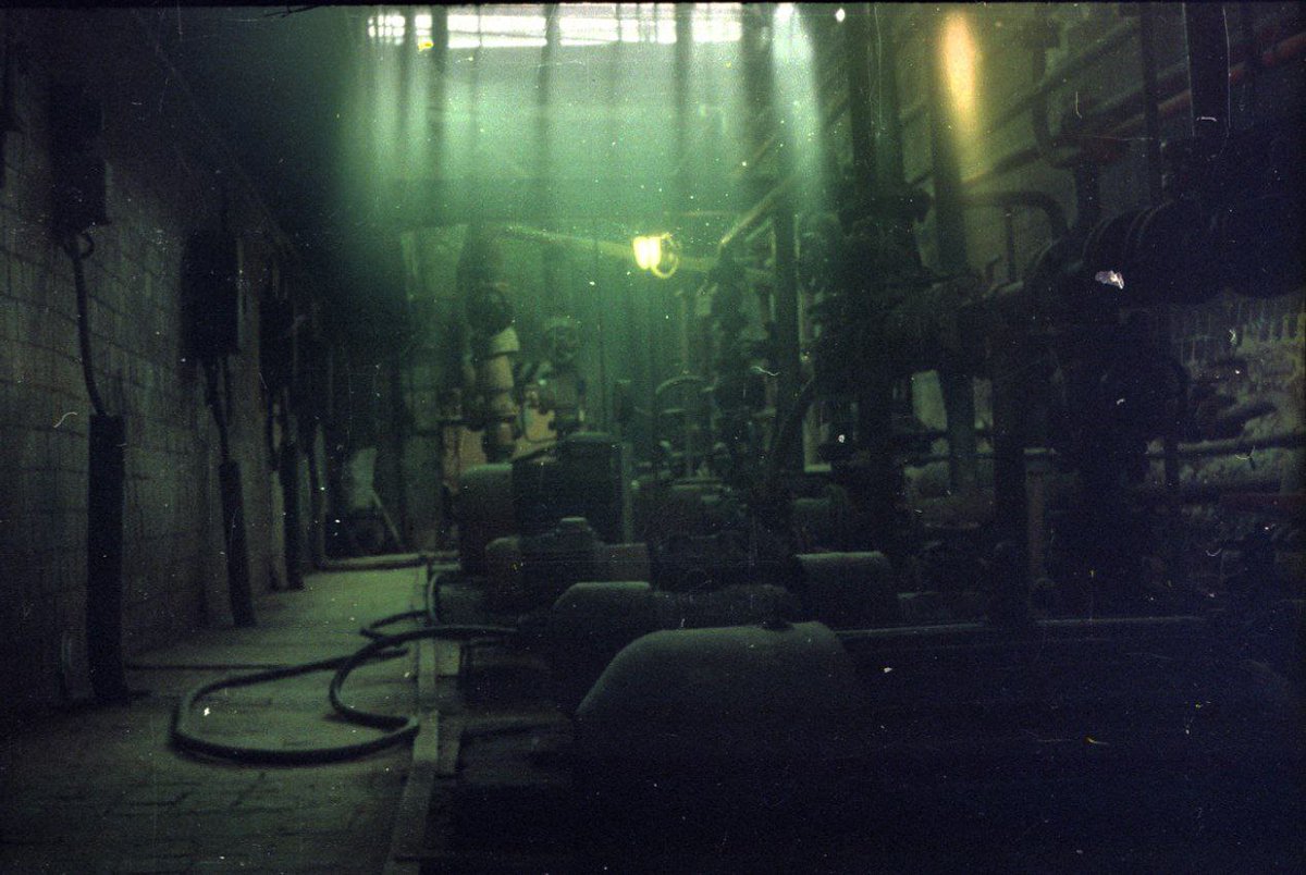 maregasm's tweet photo. Tarkovsky 1979? No, just February of 2021. Toxic underground of power plant. https://t.co/3vDYX5A9ak