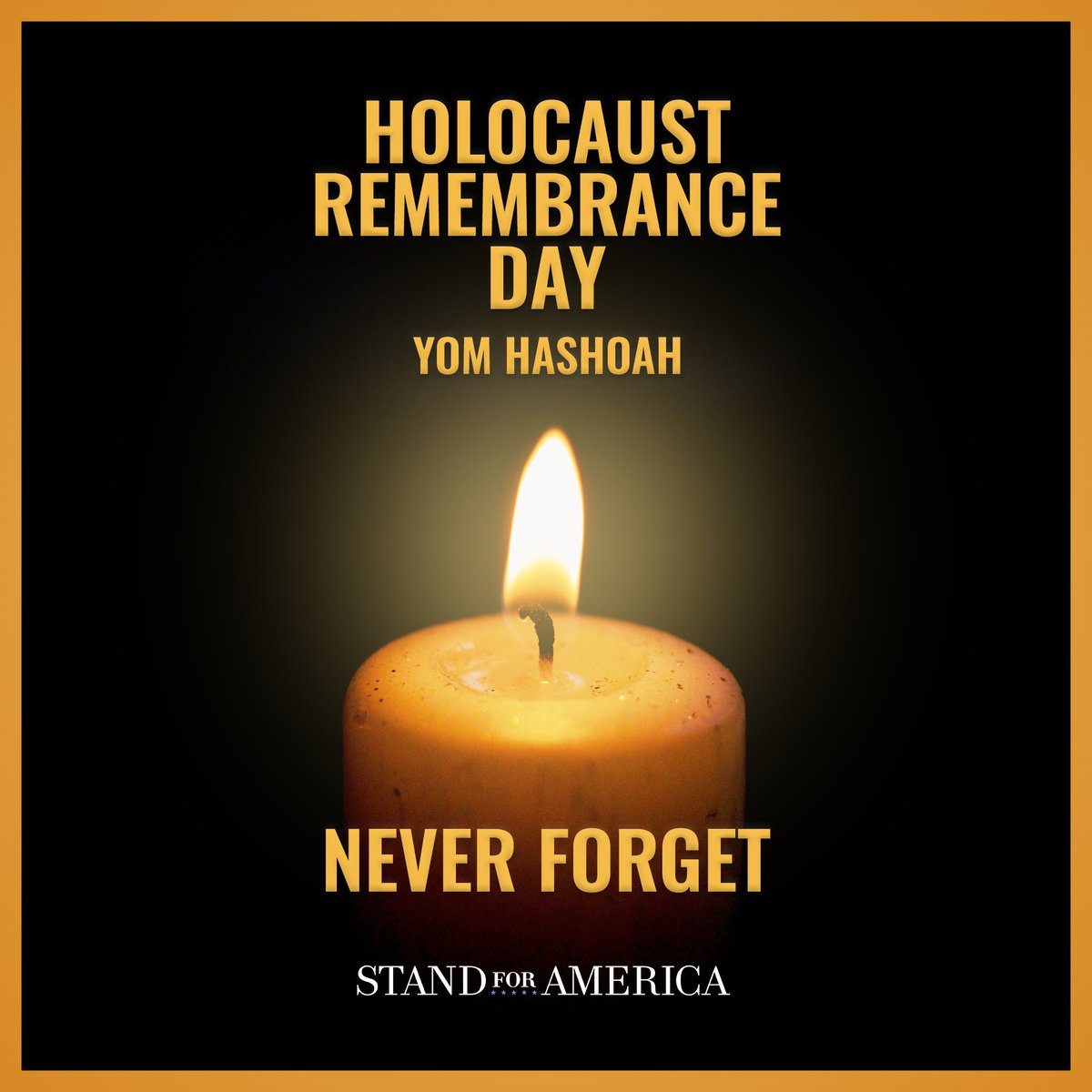NikkiHaley's tweet photo. Today is a day set aside to remember the six million people who were murdered for being Jewish…a day to recommit to combatting antisemitism in all of its forms…a day to remind the world that the worst thing we can do in the face of injustice is stay silent. #YomHaShoah https://t.co/oNBiYDw4hx