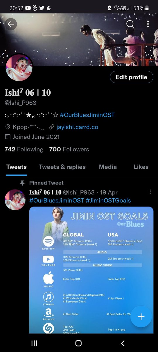 gyuukimmin's tweet photo. Happy 700 Follower 🎉🎉🎉
Thank you guys for following me and interacting with me.
#700Follower https://t.co/qFwkzbWuHn