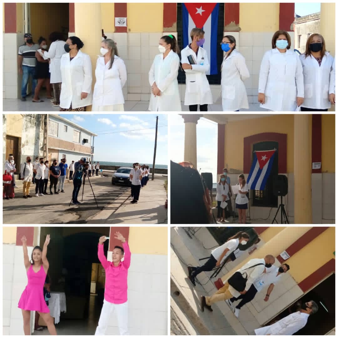 Acto de recibimiento en la Filial de Ciencias Médicas de Puerto Padre a la Junta de Acreditación Nacional para conocer el trabajo que se realiza en cada escenario docente de nuestra institución.
#UCM Las Tunas
#FCM Puerto Padre