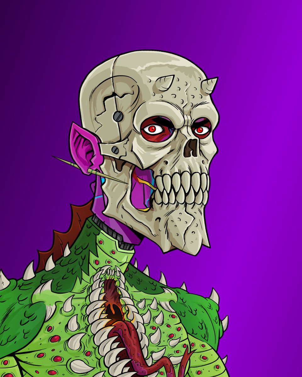 DoodleCrypto's tweet photo. Corrupted my Batman Borg @BorgClubNFT  with the Eternity chip. The outcome is pretty sick! 🔥

#LFBorg #CNFT #NFT #Corruptioniscoming https://t.co/f6kDl8idhE