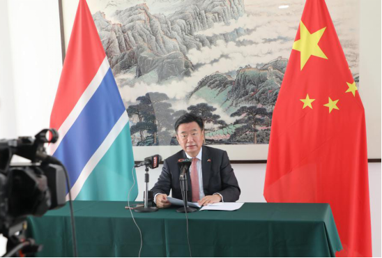 ChineseAmb_GM's tweet photo. Today, I briefed the media on #ChinaGambia cooperation for the second half of 2022, covering such areas as health, agriculture and #FoodSecurity.
#CommonDevelopment https://t.co/Ofw37tqBK6