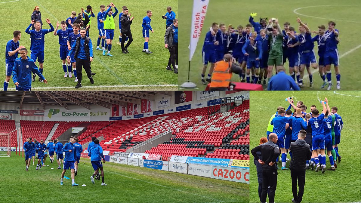 halesowencoll's tweet photo. Yesterday our Halesowen Town Football Academy team won the English Colleges FA National Knockout Cup.

We are so proud of the team for winning this cup out of the 200 teams that entered.

Well done everyone! ⚽️🔵 https://t.co/K5ELgvTyKq