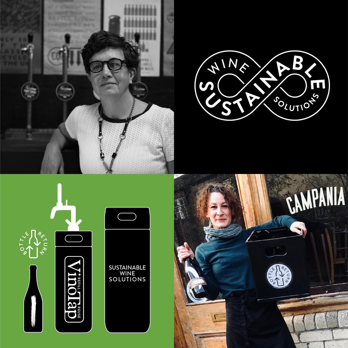 Circularity in action: is a new wine supply chain possible? Fri 6 May 2pm - Muriel Chatel, founder of #Sustainable Wine Solutions @sws_wine, will discuss her business model which has the potential to disrupt the way wine is sold and distributed. #reduce #reuse #recycle #zerowaste