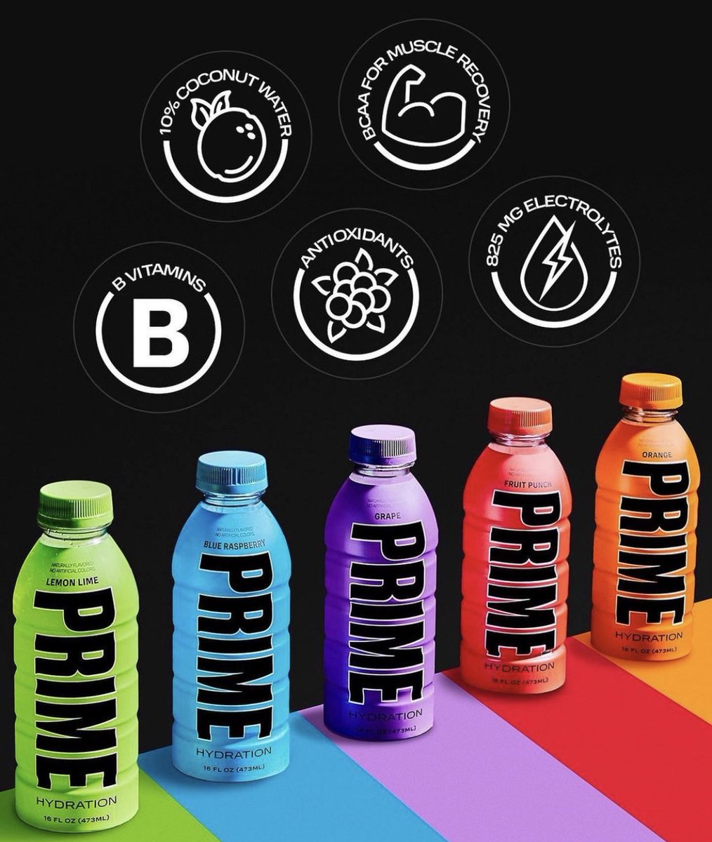 PRIME GIVEAWAY 👀 We are giving away 10 cases of PRIME to 10 people! 😱 To Enter: • Must be 18+ • Follow @PrimeHydrate • Like & Retweet • Reply #DrinkPrime when done Winners will be announced & contacted on May 5th via DM.