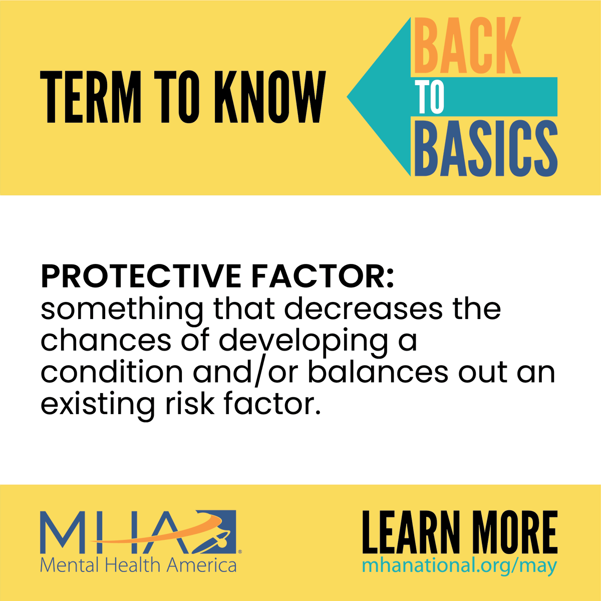 mhanational.org/may
#BackToMHBasics
#MentalHealthMonth
#MHM2022