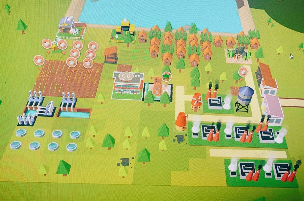 What a beautiful land! 🔥 now start building yours and don't forget to reply your land photo and wallet address,  we'll airdrop some NFT😎.  
Honestly I wanna build a statue of <a href="/elonmusk/">Elon Musk</a> in the center of my land.😂
#PlayToEarn #Shambala #NFT