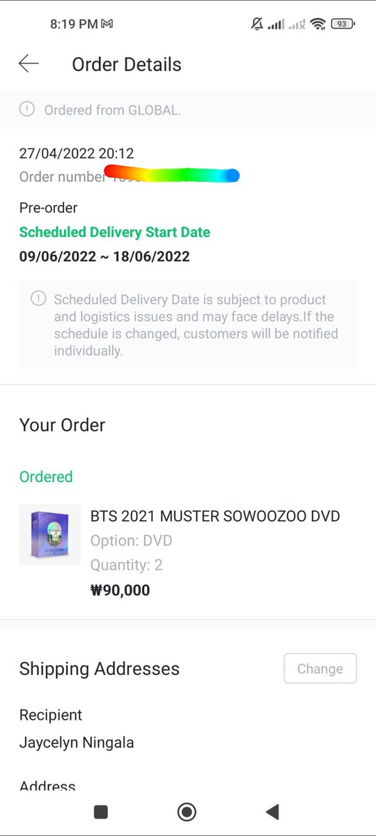 MoonSceneryShop's tweet photo. 🌜#MoonSceneryPHGo🌛
PH GO🇵🇭 HELP RT🙏
WTS LFB PH
❗LONG DOP❗
❗2 DVD avail❗
📌2ND PO
✨2021 BTS MUSTER SOWOOZOO✨
💜DVD: ₱ 2,449 - ₱ 500 DP on MAY 15 ; RB on JUNE 15
+LSF
🌸Comment mine + item
💌Order form: https://t.co/y02U95ZOGp
Tags: bts muster sowoozoo dvd extra https://t.co/6szYVKLf7p