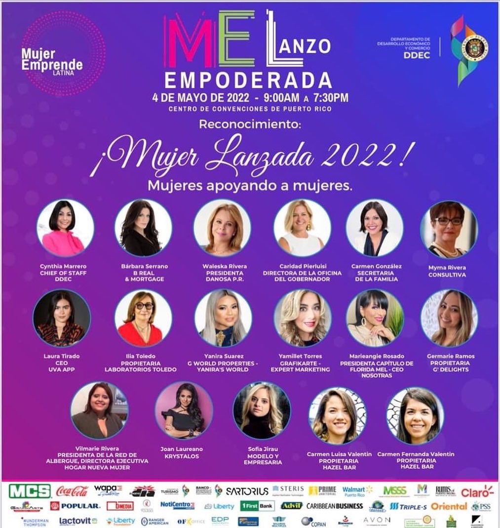 VaneMarzan's tweet photo. ¡#Mujer llegó el evento que esperabas para hacer tu 💡 de negocio una realidad!ME Lanzo Empoderada, El Evento de las #emprendedoras en  🇵🇷
▫️Centro de Convenciones de Puerto Rico
🎟 Compra tu boleto en Eventbrite-Mujer Emprende Latina (Espacios limitados)
https://t.co/BoWqaoyhdJ https://t.co/RJRnrcV3z7