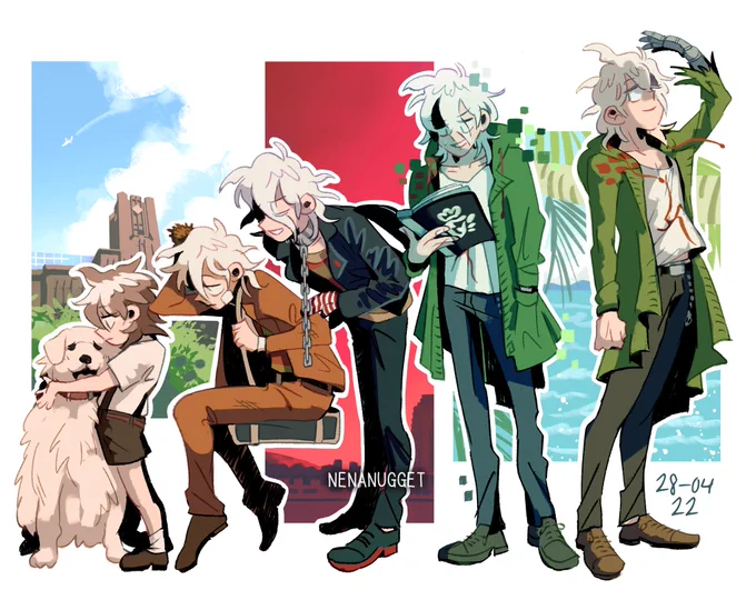 happy komaeda day! 🍀 