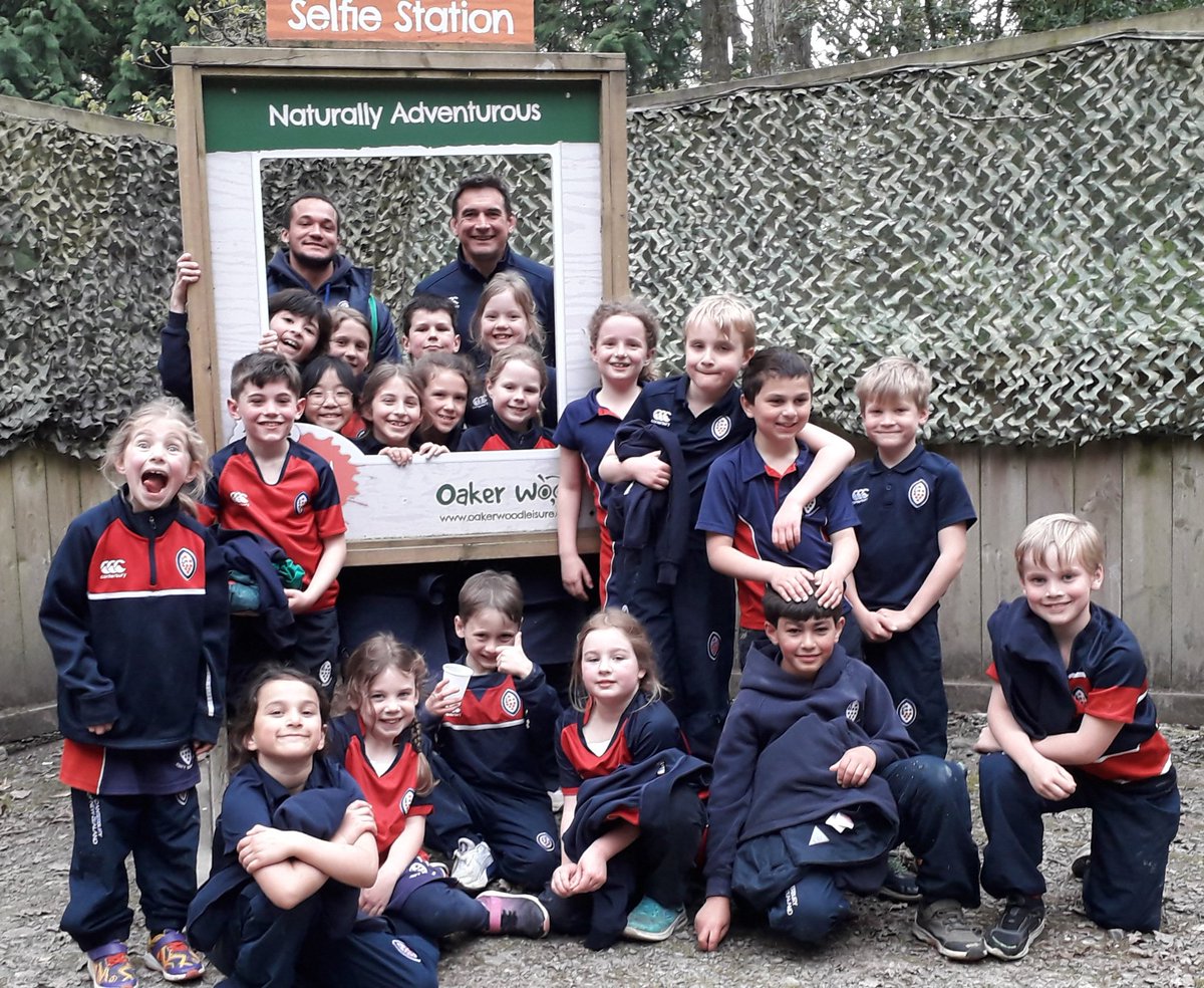 KingsStAlbans's tweet photo. Great day so far. A quick visit from Mr Chapman, who's missing all the fun but arrived in time for our group photo! #ShapedByKings @Oakerwood https://t.co/VbYMOMFj9Y