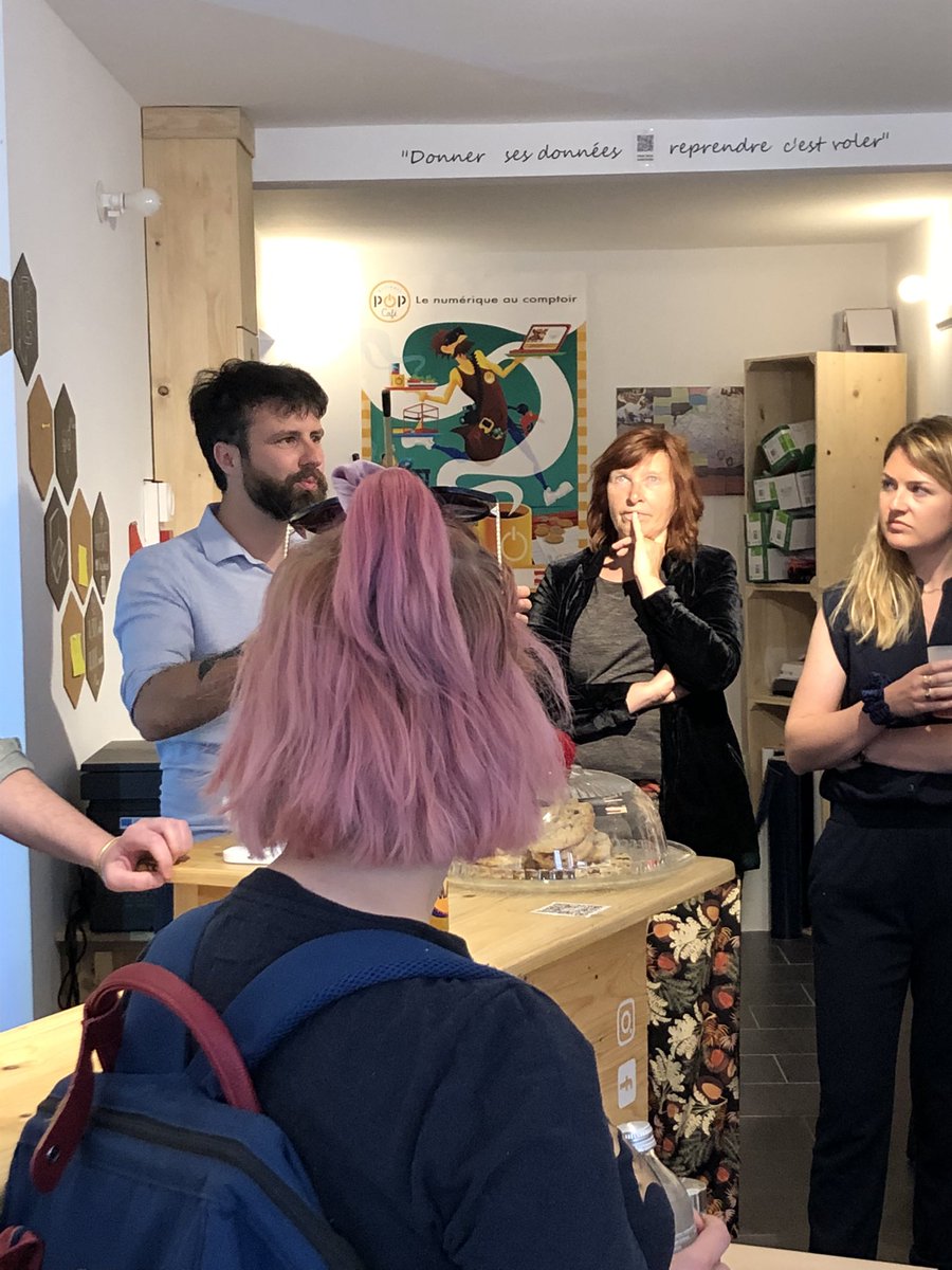 PopCafeNum's tweet photo. 1ere rencontre des acteurs #ESS au #POPCafe #wzm pour parler des opportunités du numérique pour les acteurs de l’économie sociale et solidaire ! https://t.co/b8Nc0B3uSF