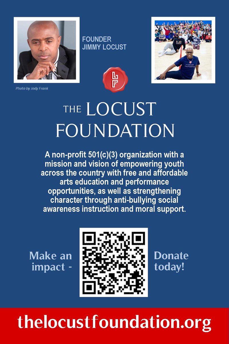 TheLocustFndn's tweet photo. @ 501(c)(3) is presently having a fundraiser and would appreciate your help! Any amount would be helpful for the children in our communities and country. 100% of your donation goes directly to helping the youth! For more info https://t.co/EaS70yV0zH https://t.co/SJumhKqLa4