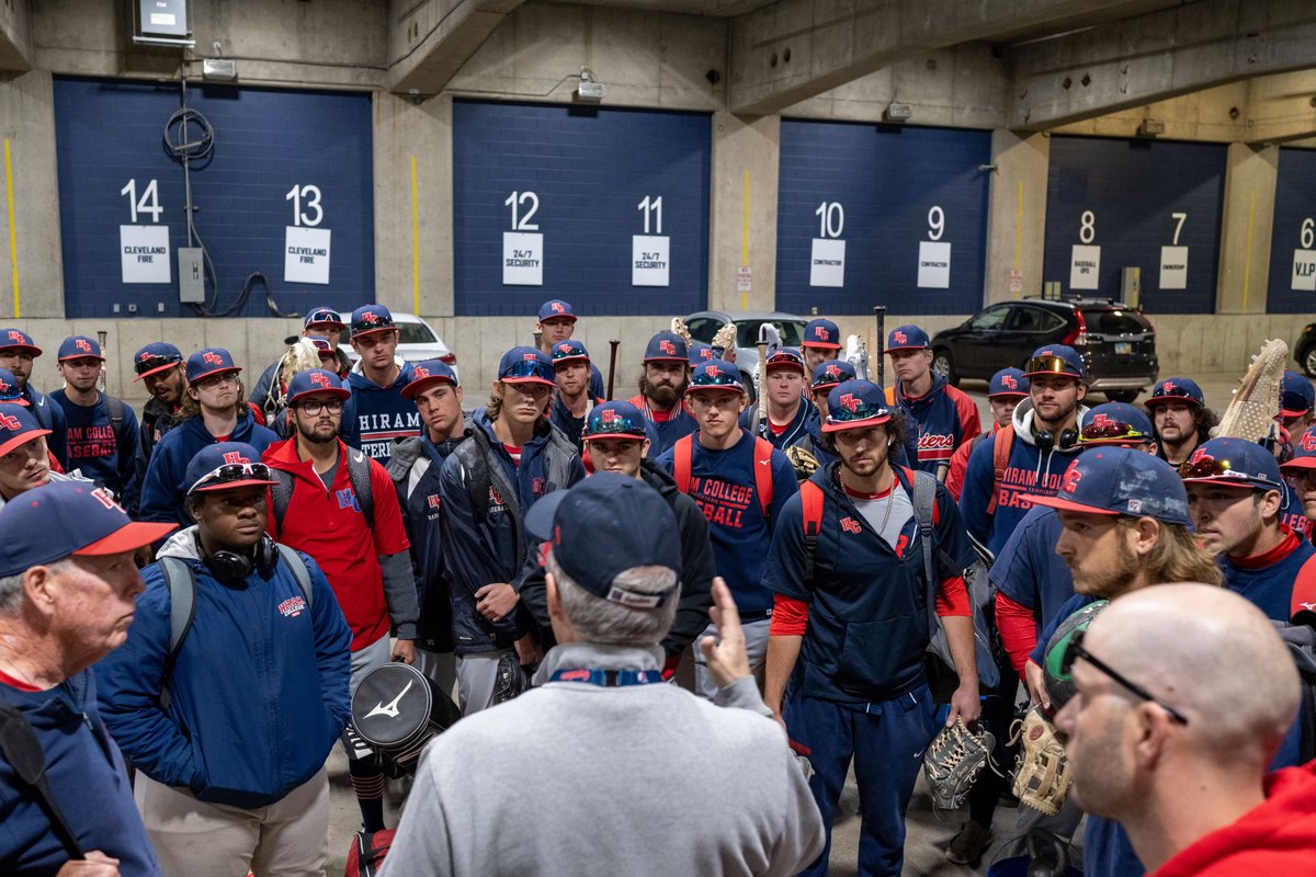 .<a href="/Hiram_Baseball/">Hiram Baseball</a> is here and ready to play.

📸: Logan Horoky

#TerrierNation | #d3baseball | #RingIT🔔