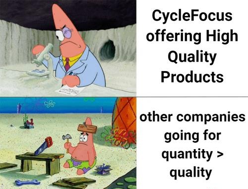 Cycle_Focus's tweet photo. Quality and good value for money should be everyone's highest interest when buying products don't you think? #bikelife #CycleGear #BikeProducts #CycleFocus https://t.co/rPGOccZOvd