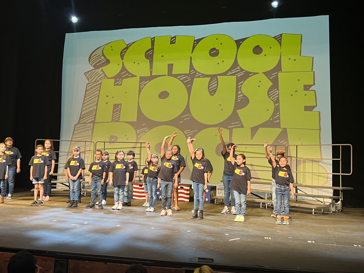 See_Boston's tweet photo. Bravo! Sheely Farms & Desert Oasis cast had an INCREDIBLE performance at #Theater Works last night! I'm still singing Conjunction Junction What's Your Function? TY #21CCLC #SidewinderUniversity #SheelyPride #SchoolHouseRock @LupitaHightower #studentopportunities @azedschools https://t.co/Z3Uluf7URj