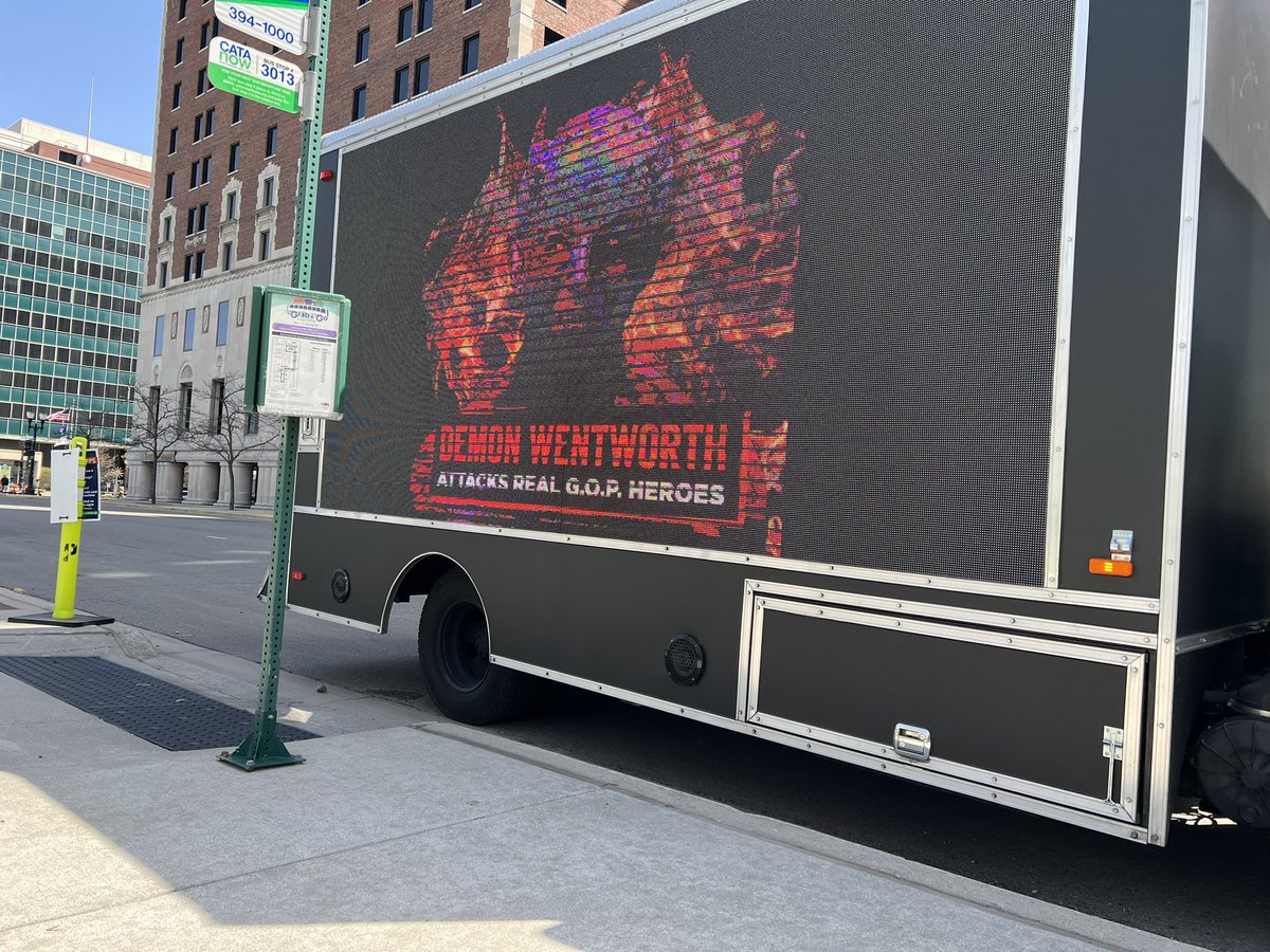 CraigDMauger's tweet photo. Parked outside the Michigan Capitol: https://t.co/rRzQ0R34IP