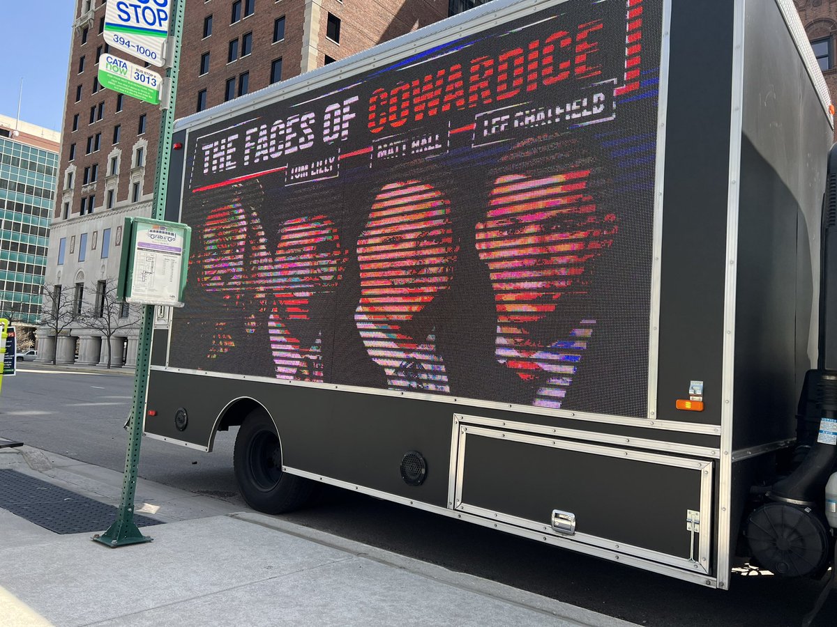 CraigDMauger's tweet photo. Parked outside the Michigan Capitol: https://t.co/rRzQ0R34IP