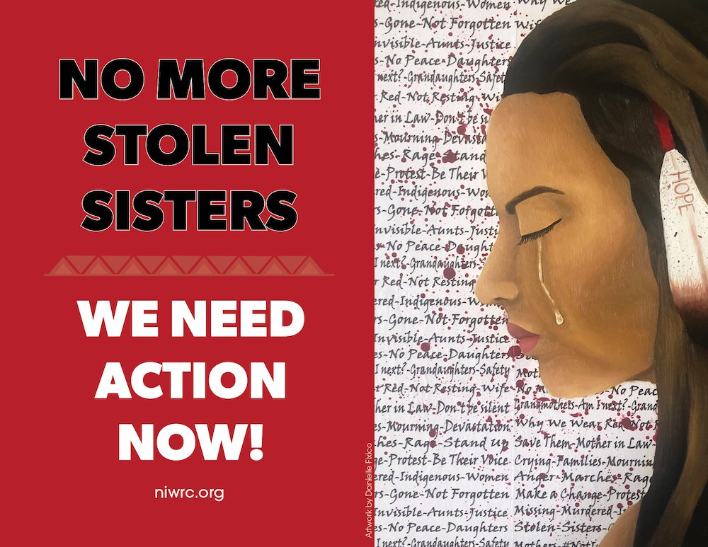 niwrc's tweet photo. Don’t forget! Next Thursday, May 5, Wear RED and share a photo holding the #MMIWActionNow poster. Find poster at https://t.co/cQ6FmdUlfd https://t.co/cgTrdtOKua
