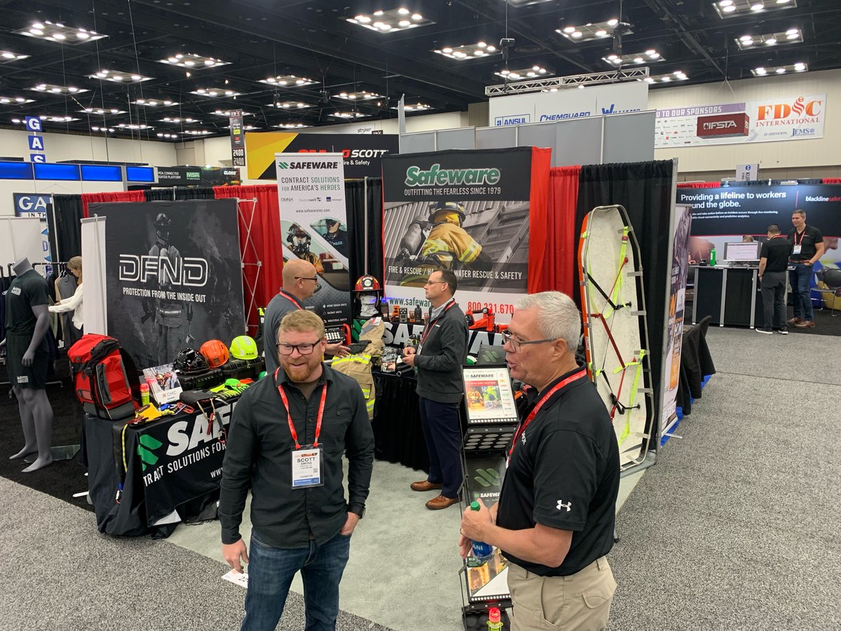 It feels like Christmas morning here at #FDIC International! We are honored to be part of this years exhibit hall! Stop by the Safeware Booth (#2241) and learn about our Fire Safety Contract Solutions! @FDIC #SafewareInc #FDIC2022