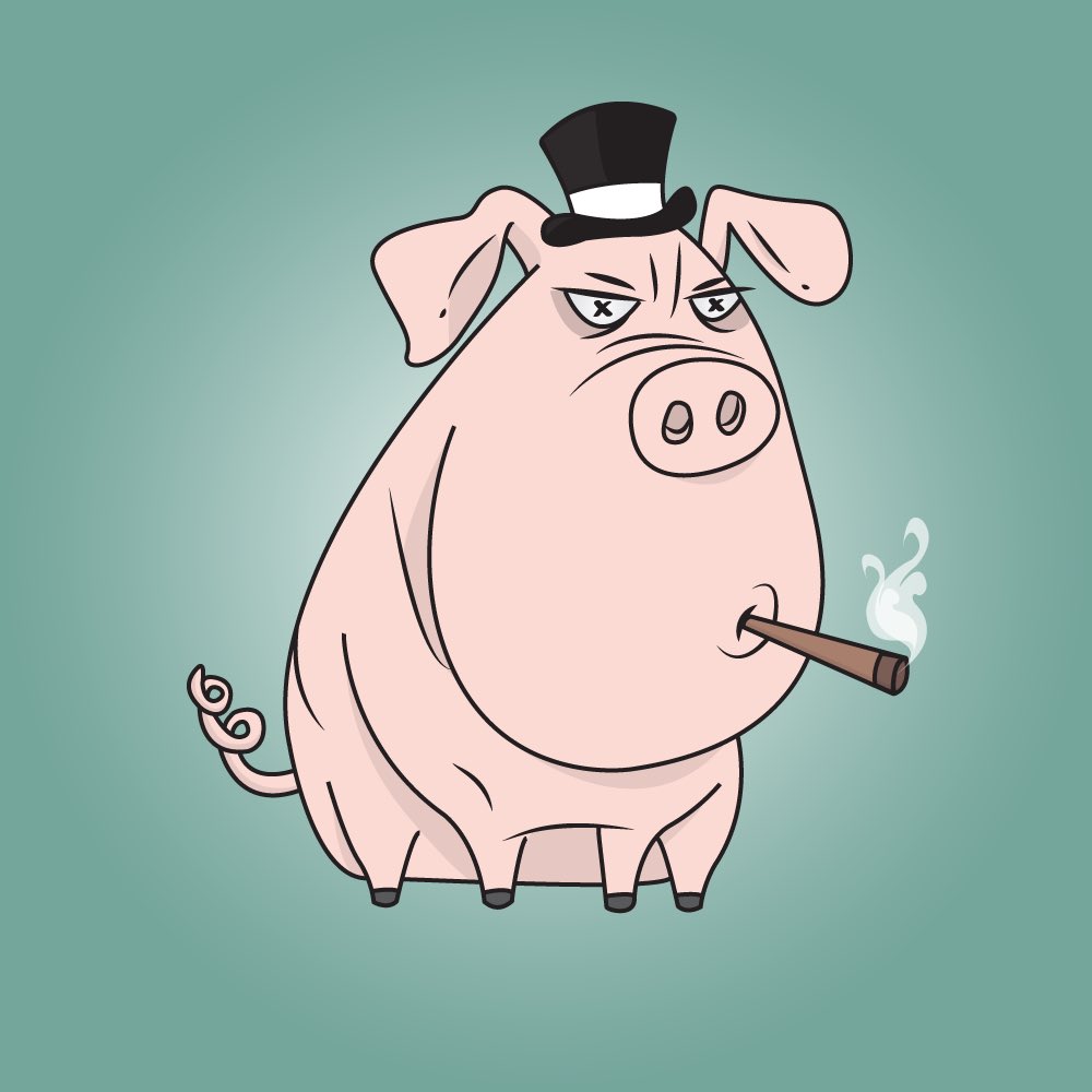 We now have over 60% of the Swine collection staked 🐷🔐

This guy is staking $COINK and smoking a Doink in anticipation of the Caswino grand opening 🎰

Stay tuned! Loads more information on the inner workings of the Caswino coming soon ✨