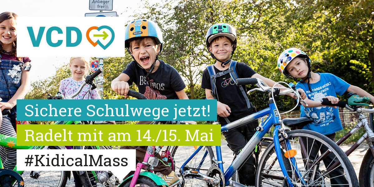 Bald ist wieder #kidicalmass. Termine für #Hessen: 
14. Mai in #Gießen, 11 Uhr, Bahnhofsvorplatz
15. Mai in #Wiesbaden, 15 Uhr, Dernsches Gelände
15. Mai in #Offenbach, 15 Uhr, Büsingpark
15. Mai in #Frankfurt, 15.30 Uhr, Mainkai (Eiserner Steg)