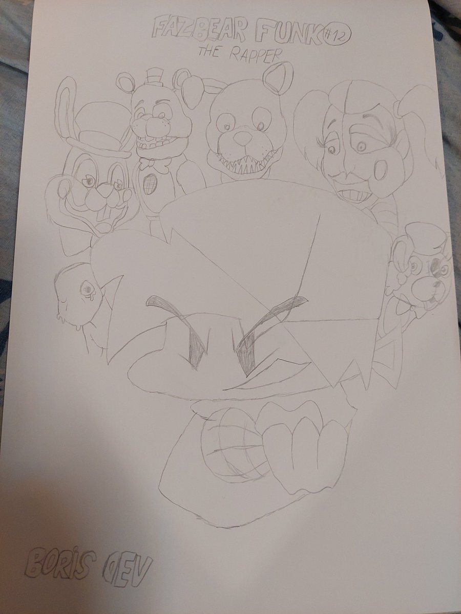 BorisDeveoper's tweet photo. Just a fun idea I had I will probably finish it later #fnf #fnfmodidea #FNAF https://t.co/g0BArdxTMT